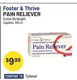 Health Mart Foster & Thrive PAIN RELIEVER offer