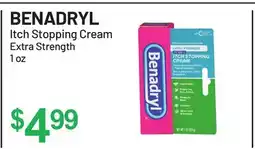 Health Mart BENADRYL Itch Stopping Cream Extra Strength offer