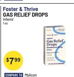 Health Mart Foster & Thrive GAS RELIEF DROPS offer
