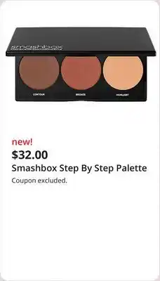 JC Penney Smashbox Step By Step Palette offer