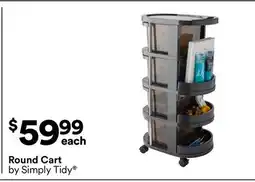 Michaels Round Cart by Simply Tidy offer
