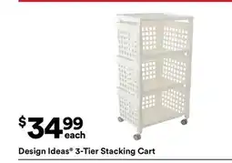 Michaels Design Ideas 3-Tier Stacking Cart offer