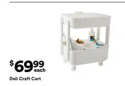 Michaels Deli Craft Cart offer
