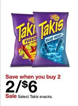 Target Select Takis snacks offer