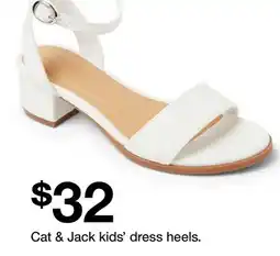 Target Cat & Jack kids' dress heels offer