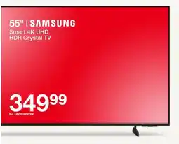 Target 55| SAMSUNG Smart 4K UHD HDR Crystal TV 55 offer