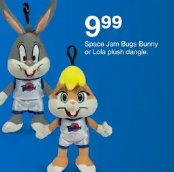 Target Space Jam Bugs or Lola plush dangle offer