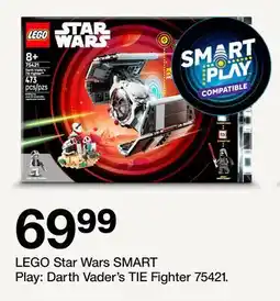 Target LEGO Star Wars SMART Play: Darth Vader's TIE Fighter 75421 offer