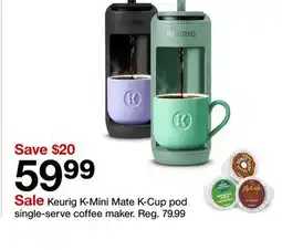 Target Keurig K-Mini Mate K-Cup Pod Single-Serve Coffee Maker offer
