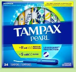 Target Tampax Pearl 34-ct. Unscented Tampons offer