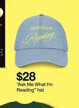 Target Ask Me What I'm Reading hat offer