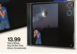Target Harry Styles, Kiss All the Time Disco, Occasionally offer