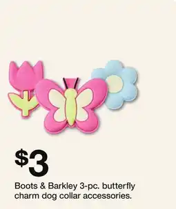 Target Boots & Barkley 3-pc. butterfly charm dog collar accessories offer