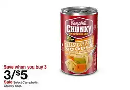 Target Select Campbell's Chunky soup offer