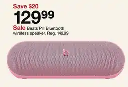 Target Beats Pill Bluetooth wireless speaker offer