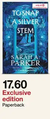 Target To Snap A Silver Stem Exclusive edition Paperback offer
