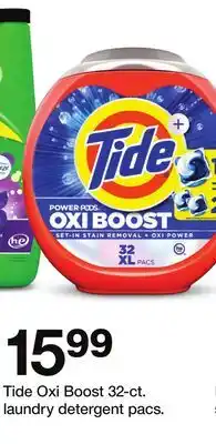 Target Tide Oxi Boost 32-ct. Laundry Pacs offer
