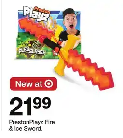 Target PrestonPlayz Fire & Ice Sword offer