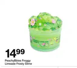 Target PeachyBabies Froggy Limeade Frosty Slime offer