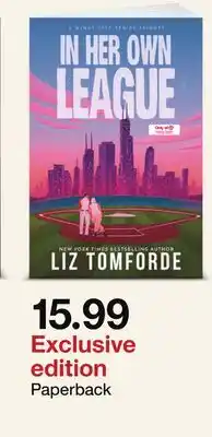 Target In Her Own League Paperback offer