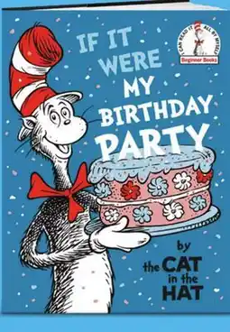 Target IF IT WERE MY BIRTHDAY PARTY by The CAT in the HAT offer