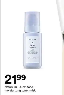 Target Naturium 3.4-oz. face moisturizing toner mist offer