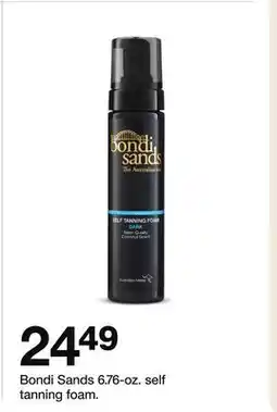 Target Bondi Sands 6.76-oz. self tanning foam offer
