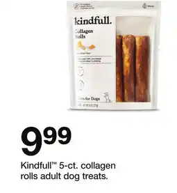 Target Kindfull 5-ct. collagen rolls adult dog treats offer