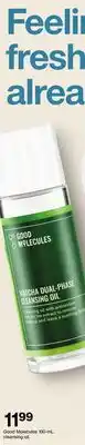 Target Good Molecules 100-mL. cleansing oil offer