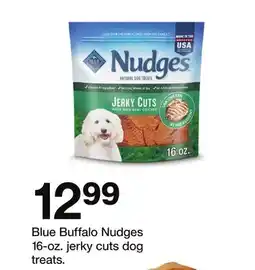 Target Blue Buffalo Nudges 16-oz. jerky cuts dog treats offer