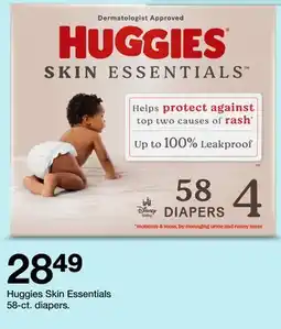 Target Huggies Skin Essentials 58-ct. Diapers offer