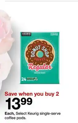 Target Keurig single-serve coffee pods offer
