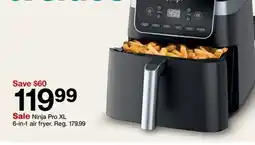 Target Ninja Pro XL 6-in-1 air fryer offer