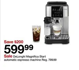 Target DeLonghi Magnifica Start automatic espresso machine offer