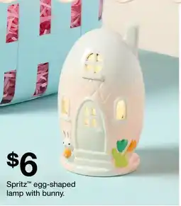 Target Spritz Egg-Shaped Lamp with Bunny offer