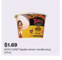 CVS Tapatío ramen noodle soup 3.8 oz offer