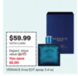 CVS VERSACE Eros EDT spray offer