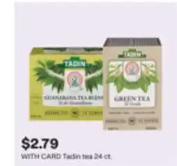 CVS Tadin tea offer