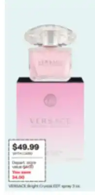 CVS VERSACE Bright Crystal EDT spray offer