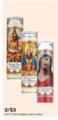 CVS Religious tall candles offer
