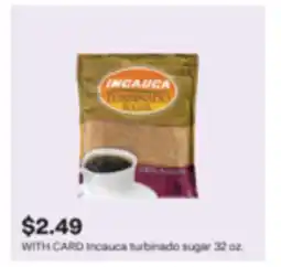 CVS Incauca turbinado sugar offer