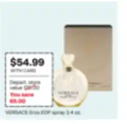 CVS VERSACE Eros EDP spray offer