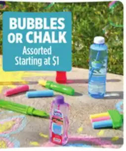 Dollar General BUBBLES OR CHALK offer