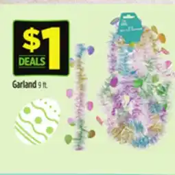 Dollar General Garland 9 ft offer