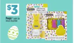 Dollar General Peeps Light Up Decor offer
