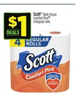 Dollar General Scott Bath Tissue Comfort Plus TM offer