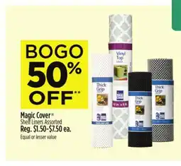 Dollar General Magic Cover Shelf Liners offer