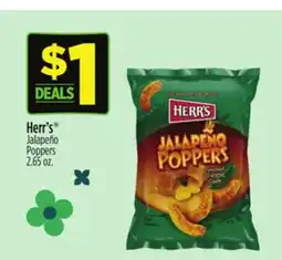 Dollar General Herr's Jalapeño Poppers 2.65 oz offer