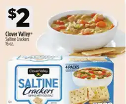 Dollar General Clover Valley Saltine Crackers offer