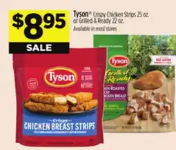 Dollar General Tyson Crispy Chicken Strips 25 oz. or Grilled & Ready 22 oz offer